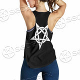 Pentagram Inverted Cross SED-0788 Women Tank Top