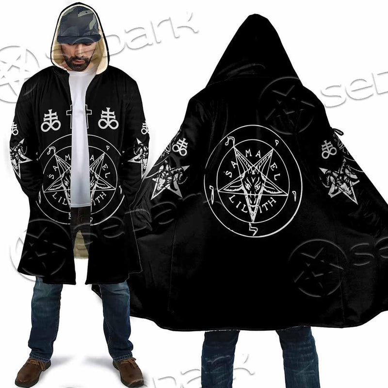 Baphomet Sigil Lilith SED-0789 Cloak