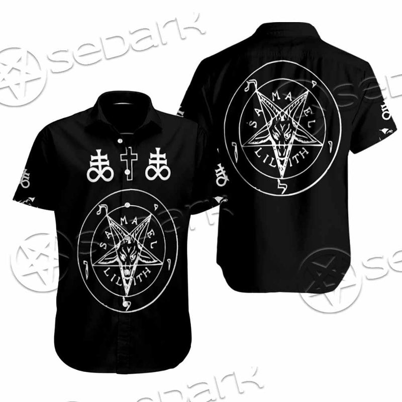 Baphomet Sigil Lilith SED-0789 Shirt Allover