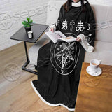 Baphomet Sigil Lilith SED-0789 Sleeved Blanket