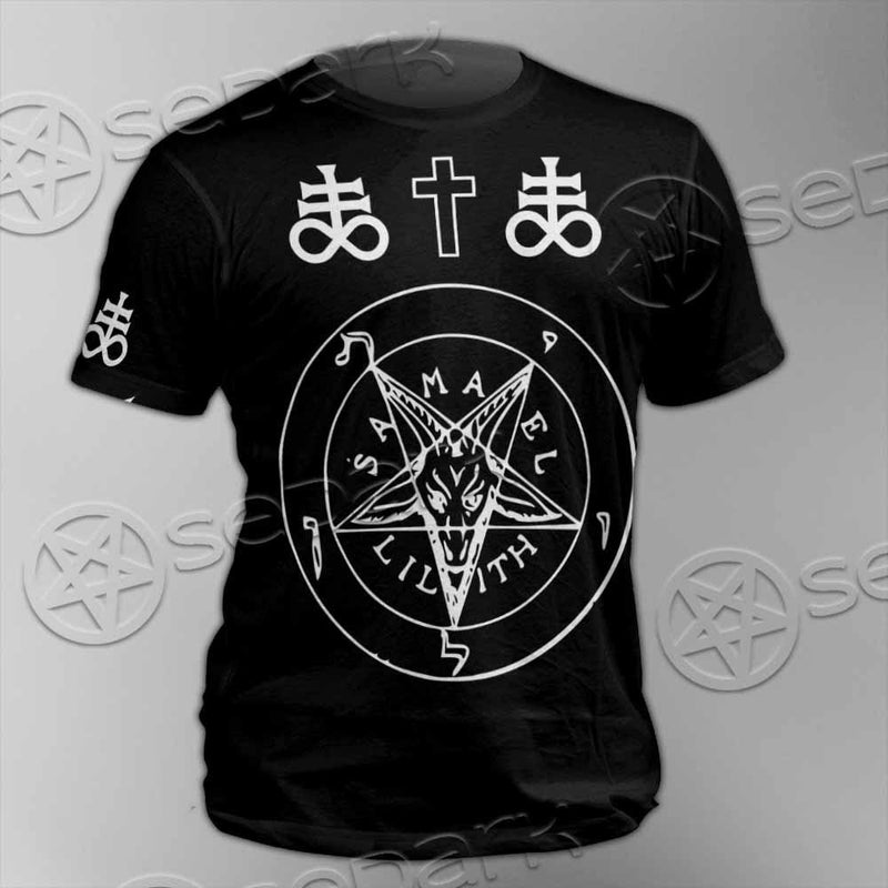 Baphomet Sigil Lilith SED-0789 Unisex T-shirt