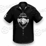 Down With My Demons 666 SED-0790 Shirt Allover