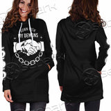 Down With My Demons 666 SED-0790 Hoodie Dress