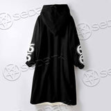 Down With My Demons 666 SED-0790 Oversized Sherpa Blanket Hoodie
