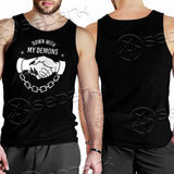 Down With My Demons 666 SED-0790 Men Tank-tops