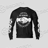 Down With My Demons 666 SED-0790 Unisex Sweatshirt