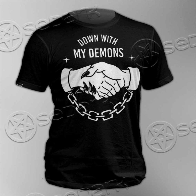 Down With My Demons 666 SED-0790 Unisex T-shirt