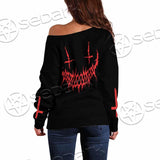 Satanic Make A Deal SED-0791 Off Shoulder Sweaters