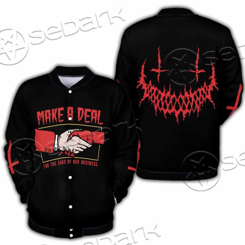 Satanic Make A Deal SED-0791 Button Jacket