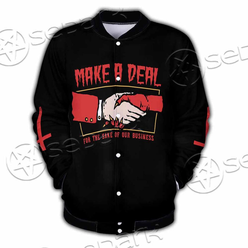 Satanic Make A Deal SED-0791 Button Jacket