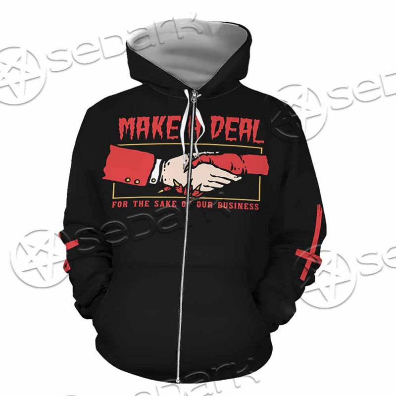 Satanic Make A Deal SED-0791 Hoodie & Zip Hoodie