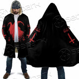 Goat Head Red 666 SED-0792 Cloak