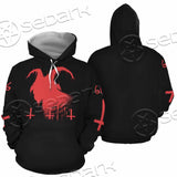 Goat Head Red 666 SED-0792 Hoodie & Zip Hoodie