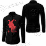 Goat Head Red 666 SED-0792 Shirt Allover