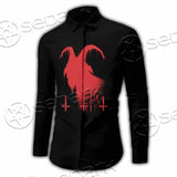 Goat Head Red 666 SED-0792 Shirt Allover