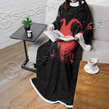 Goat Head Red 666 SED-0792 Sleeved Blanket