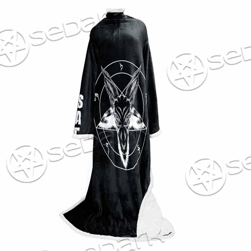 Sigil Of Baphomet SED-0793 Sleeved Blanket