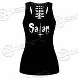Baphomet Sigil Inverted Cross SED-0794 Women Tank Top
