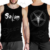 Baphomet Sigil Inverted Cross SED-0794 Men Tank-tops