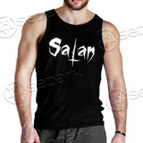 Baphomet Sigil Inverted Cross SED-0794 Men Tank-tops