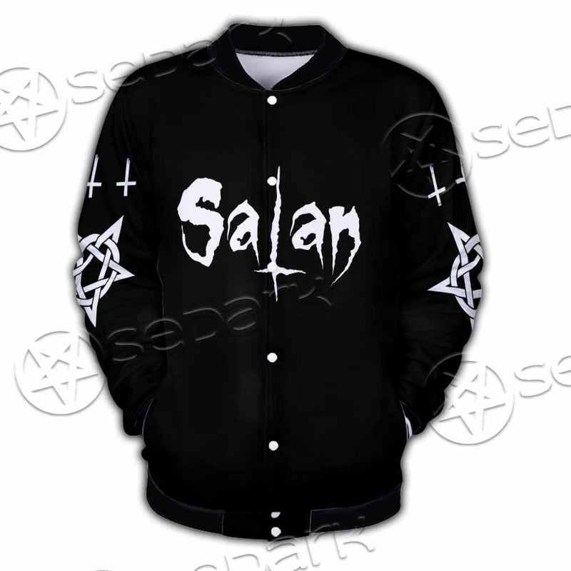 Baphomet Sigil Inverted Cross SED-0794 Button Jacket