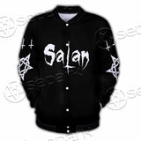 Baphomet Sigil Inverted Cross SED-0794 Button Jacket