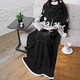Baphomet Sigil Inverted Cross SED-0794 Sleeved Blanket