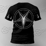 Baphomet Sigil Inverted Cross SED-0794 Unisex T-shirt