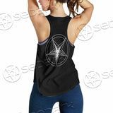 Baphomet Sigil Inverted Cross SED-0794 Women Tank Top