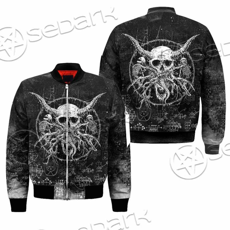 Satanic Skull Scary SED-0797 Jacket