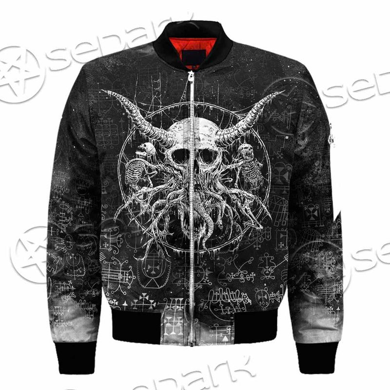Satanic Skull Scary SED-0797 Jacket