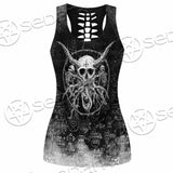 Satanic Skull Scary SED-0797 Women Tank Top