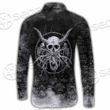 Satanic Skull Scary SED-0797 Shirt Allover