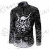 Satanic Skull Scary SED-0797 Shirt Allover