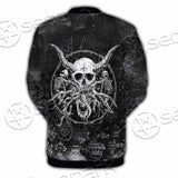 Satanic Skull Scary SED-0797 Button Jacket