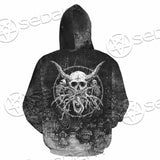 Satanic Skull Scary SED-0797 Hoodie & Zip Hoodie