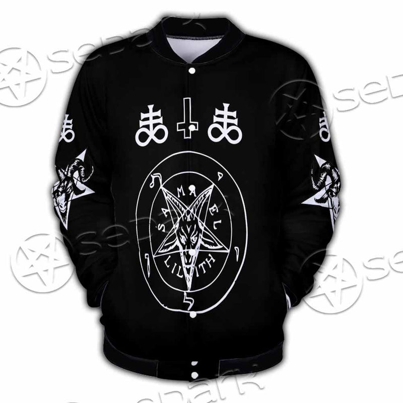 Baphomet Sigil Lilith SED-0798 Button Jacket