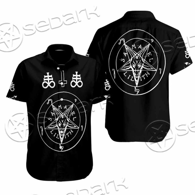 Baphomet Sigil Lilith SED-0798 Shirt Allover