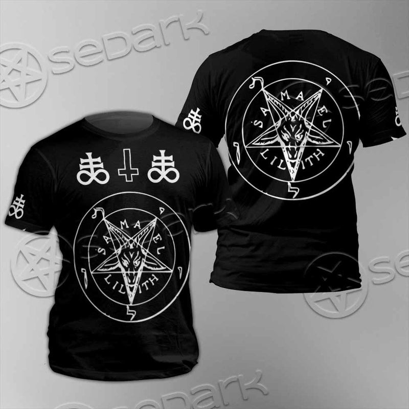 Baphomet Sigil Lilith SED-0798 Unisex T-shirt