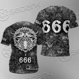 666 Goat Head SED-0799 Unisex T-shirt