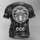 666 Goat Head SED-0799 Unisex T-shirt
