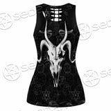 Occult 666 Goat Head SED-0800 Women Tank Top