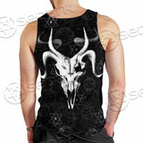 Occult 666 Goat Head SED-0800 Men Tank-tops