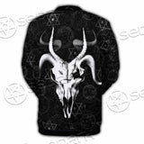 Occult 666 Goat Head SED-0800 Button Jacket