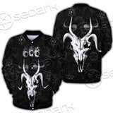 Occult 666 Goat Head SED-0800 Button Jacket