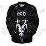 Occult 666 Goat Head SED-0800 Button Jacket