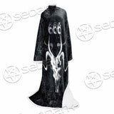 Occult 666 Goat Head SED-0800 Sleeved Blanket