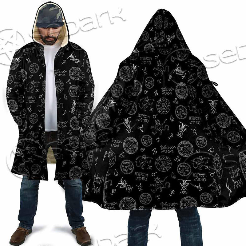 Satanism Symbols SED-0801 Cloak