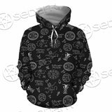 Satanism Symbols SED-0801 Hoodie & Zip Hoodie