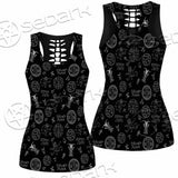 Satanism Symbols SED-0801 Women Tank Top